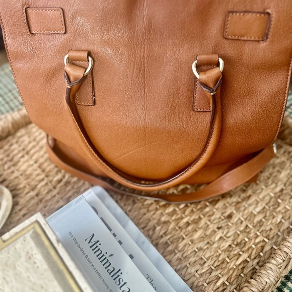 Michael Kors Tan Leather Satchel - Picture 3 of 5
